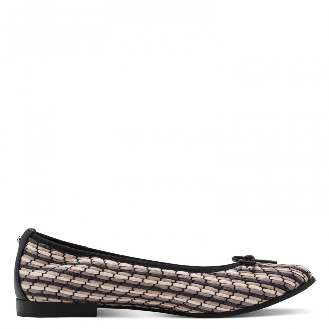 Tamaris 1-22134-46 098 Black Comb Γυναικείες Μπαλαρίνες
