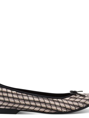Tamaris 1-22134-46 098 Black Comb Γυναικείες Μπαλαρίνες