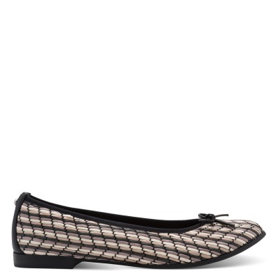 Tamaris 1-22134-46 098 Black Comb Γυναικείες Μπαλαρίνες