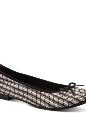 Tamaris 1-22134-46 098 Black Comb Γυναικείες Μπαλαρίνες