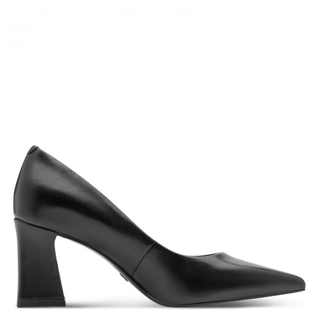 Tamaris 1-22427-43-003 Black Leather Pumps