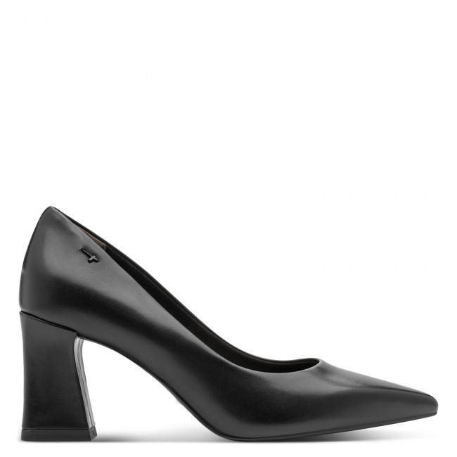 Tamaris 1-22427-43-003 Black Leather Pumps