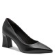 Tamaris 1-22427-43-003 Black Leather Pumps