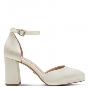 Tamaris 1-22463-45 229 Pearl Γυναικείες Ανοιχτές Γόβες