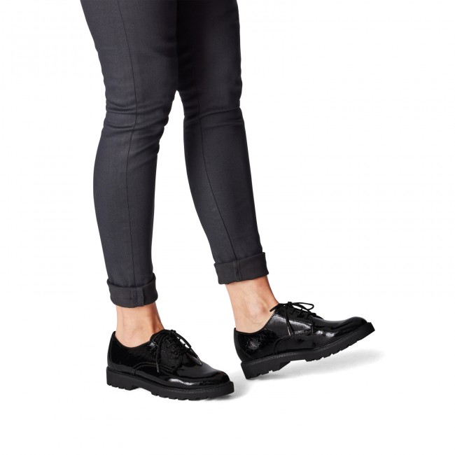Tamaris 1-23605-41 Black Patent 