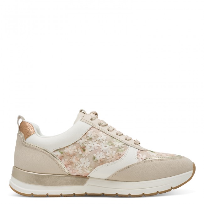 Tamaris 1-23732-41-486 Beige Struct Γυναικεία Sneakers