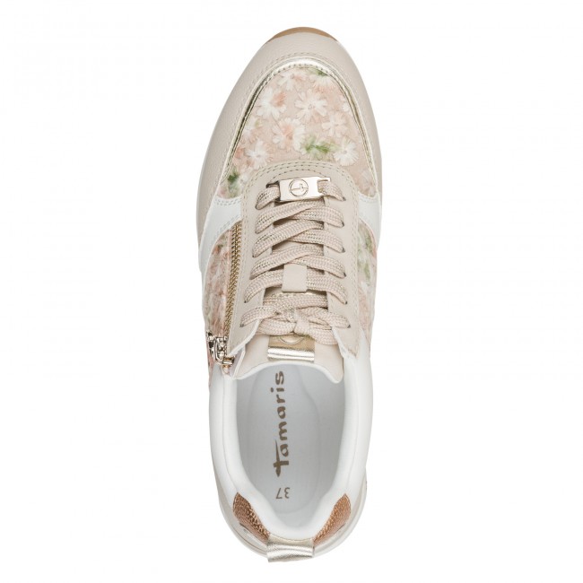 Tamaris 1-23732-41-486 Beige Struct Γυναικεία Sneakers