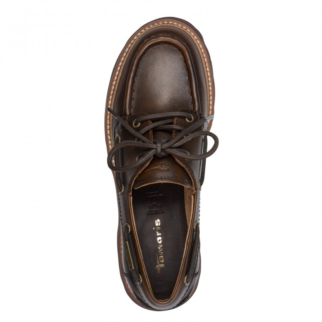 Tamaris Oxfords 1-23752-47 Mocca