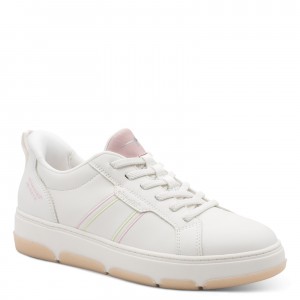 Tamaris 1-23758-45-197 White Comb Γυναικεία Sneakers