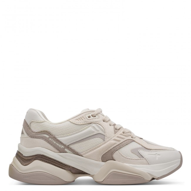 Tamaris 1-23782-46-418 Ivory Γυναικεία Sneakers