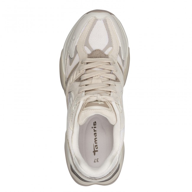 Tamaris 1-23782-46-418 Ivory Γυναικεία Sneakers