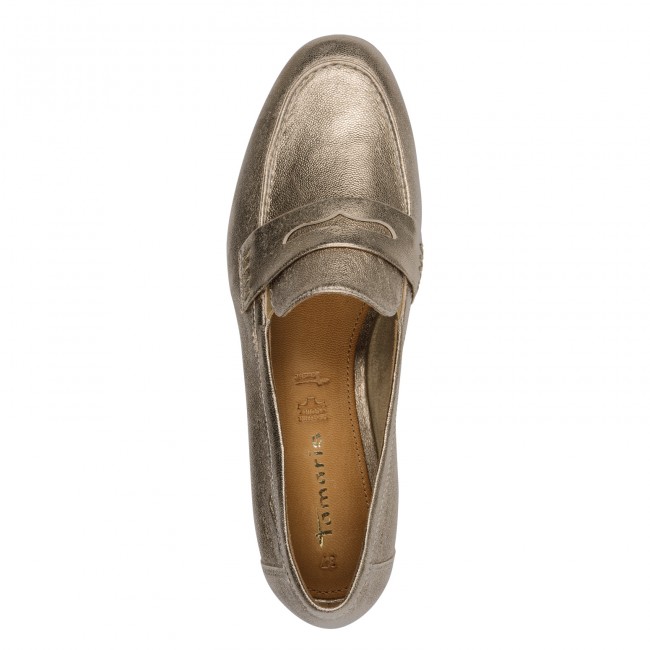 Tamaris 1-24233-46-933 Light Gold Γυναικεία Μοκασίνια
