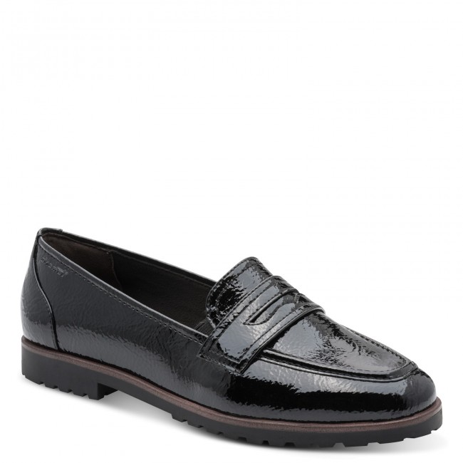 Tamaris Loafers 1-24239-42 Black Patent
