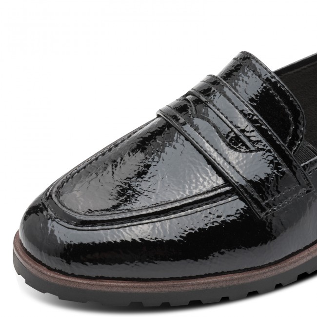 Tamaris Loafers 1-24239-42 Black Patent