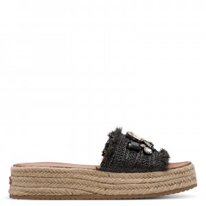 Tamaris 1-27214-46-001 Black Γυναικεία Mules