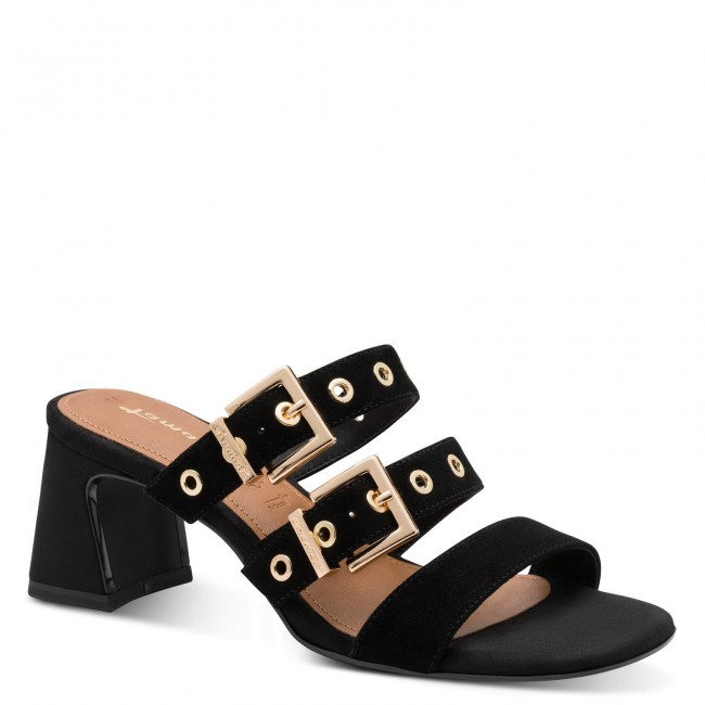 Tamaris 1-27222-46-001 Black Γυναικεία Mules Πέδιλα