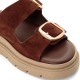 Tamaris 1-27239-42-304 Mocca Γυναικεία Δερμάτινα Mules