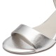 Tamaris 1-28008-42-941 Silver Γυναικεία Πέδιλα με Τακούνι
