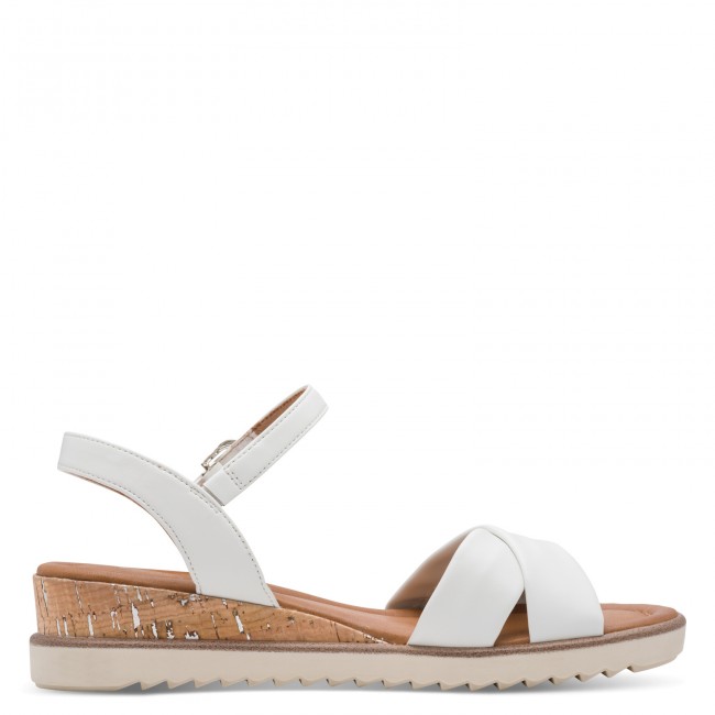 Tamaris 1-28106-42-100 White Γυναικείες Πλατφόρμες