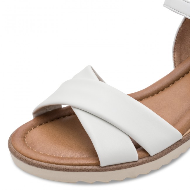 Tamaris 1-28106-42-100 White Γυναικείες Πλατφόρμες