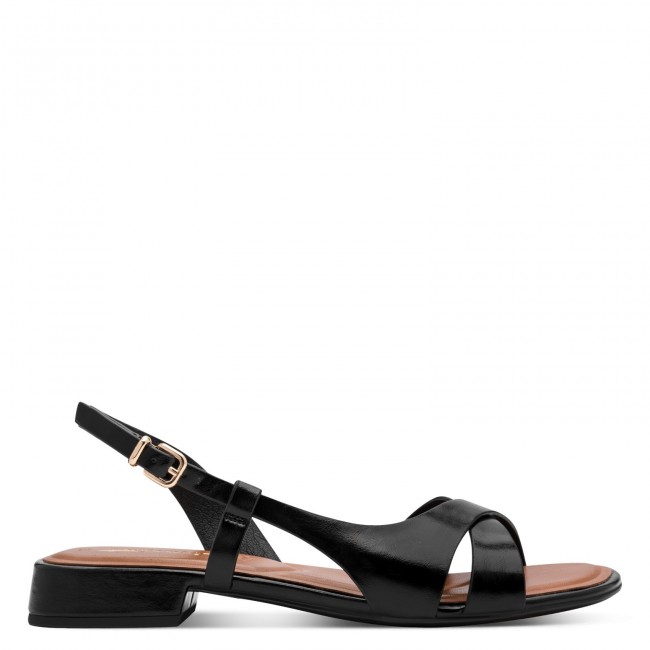 Tamaris 1-28123-46-001 Black Γυναικεία Πέδιλα