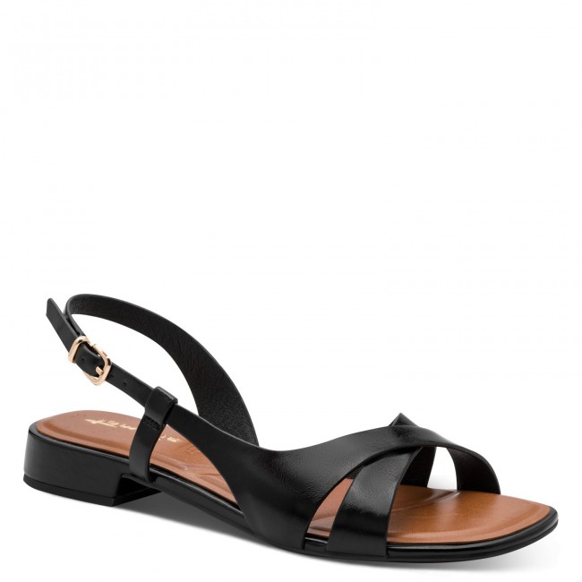 Tamaris 1-28123-46-001 Black Γυναικεία Πέδιλα