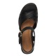 Tamaris 1-28202-42-003 Black Leather Γυναικεία Πέδιλα
