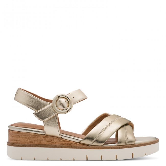 Tamaris 1-28202-42-933 Light Gold Γυναικεία Πλατφόρμα