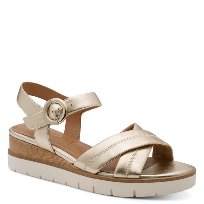 Tamaris 1-28202-42-933 Light Gold Γυναικεία Πλατφόρμα