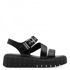 Tamaris 1-28233-46-001 Black Γυναικείες Πλατφόρμες