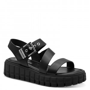Tamaris 1-28233-46-001 Black Γυναικείες Πλατφόρμες