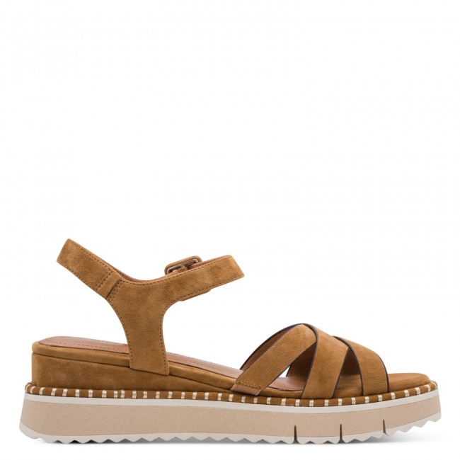 Tamaris 1-28269-46-305 Cognac Γυναικείες Πλατφόρμες