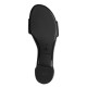 Tamaris 1-28295-42-020 Black Matt Γυναικεία Πέδιλα με Τακούνι