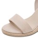 Tamaris 1-28300-42-251 Beige Γυναικείες Πλατφόρμες