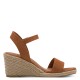Tamaris 1-28300-42-305 Cognac Γυναικείες Πλατφόρμες