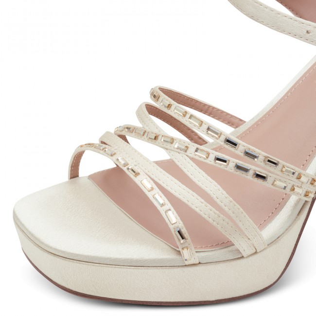 Tamaris 1-28307-46-229 Pearl Γυναικεία Πέδιλα με Τακούνι