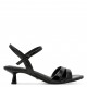 Tamaris 1-28314-46-001 Black Γυναικεία Πέδιλα με Τακούνι