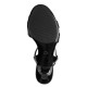 Tamaris 1-28314-46-001 Black Γυναικεία Πέδιλα με Τακούνι