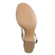 Tamaris 1-28316-44-418 Beige Γυναικεία Πέδιλα με Τακούνι