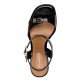 Tamaris 1-28317-46-001 Black Γυναικεία Πέδιλα με Τακούνι