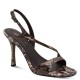 Tamaris 1-28321-46-386 Brown Snake Γυναικεία Πέδιλα με Τακούνι