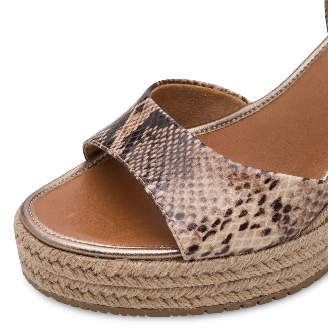 Tamaris 1-28336-46-386 Brown Snake Γυναικείες Πλατφόρμες