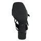 Tamaris 1-28340-46-004 Black Γυναικεία Πέδιλα με Τακούνι