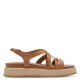 Tamaris 1-28365-46-305 Cognac Γυναικείες Flatform Πλατφόρμες