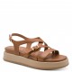 Tamaris 1-28365-46-305 Cognac Γυναικείες Flatform Πλατφόρμες