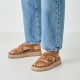 Tamaris 1-28365-46-305 Cognac Γυναικείες Flatform Πλατφόρμες