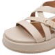 Tamaris 1-28365-46-418 Ivory Γυναικείες Flatform Πλατφόρμες