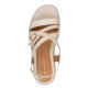 Tamaris 1-28365-46-418 Ivory Γυναικείες Flatform Πλατφόρμες