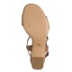 Tamaris 1-28369-46-372 Cognac Γυναικεία Πέδιλα με Τακούνι