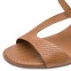 Tamaris 1-28369-46-372 Cognac Γυναικεία Πέδιλα με Τακούνι